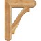 Ekena Millwork Balboa Craftsman Rough Sawn Bracket w/ Offset Brace, Western Red Cedar, 8"W x 28"D x 36"H BKT0806X28X36BOA04RWR - alternate 3